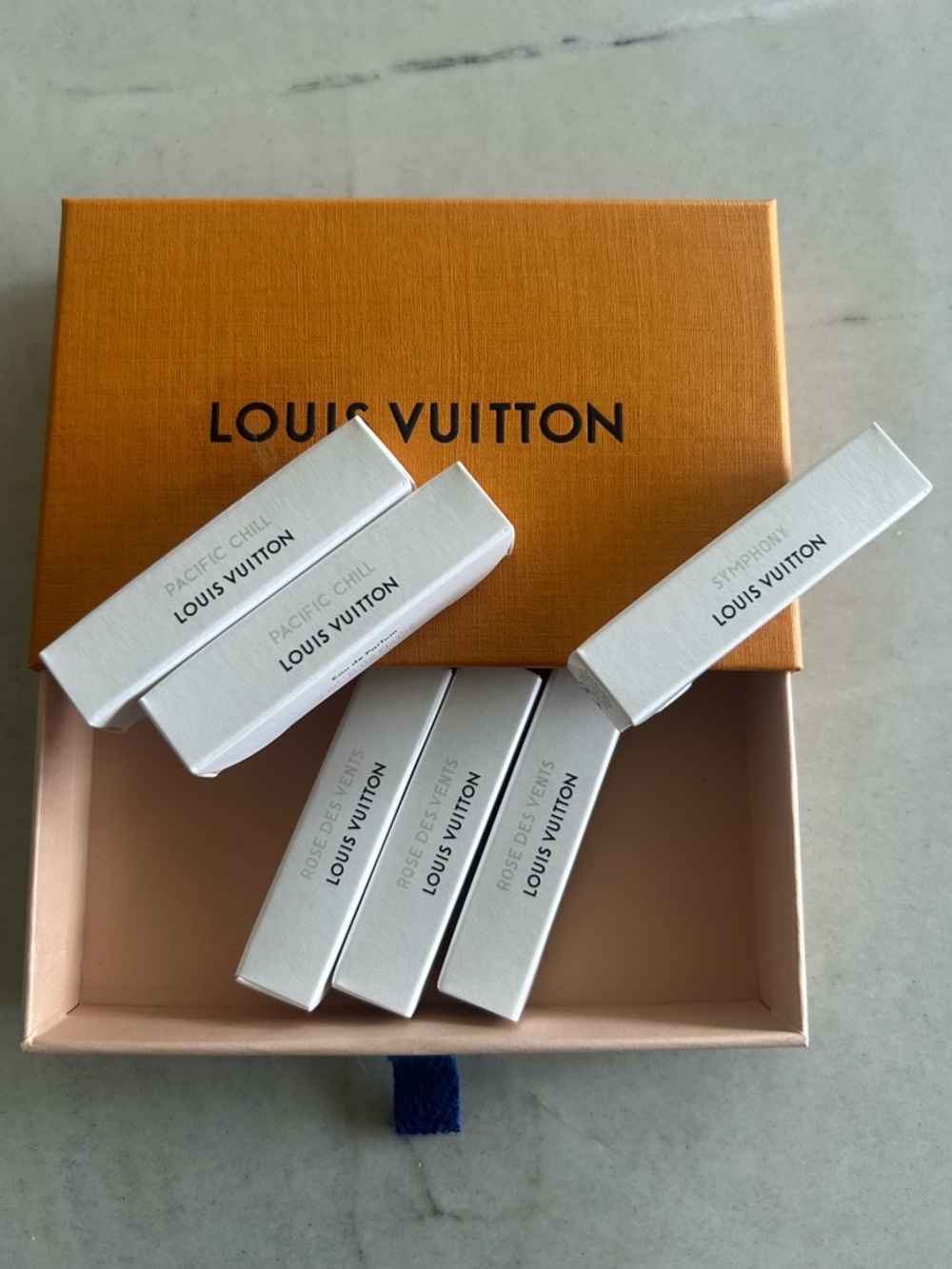 Louis Vuitton Samples: Rose Des Vents, Pacific Chill, Symphony